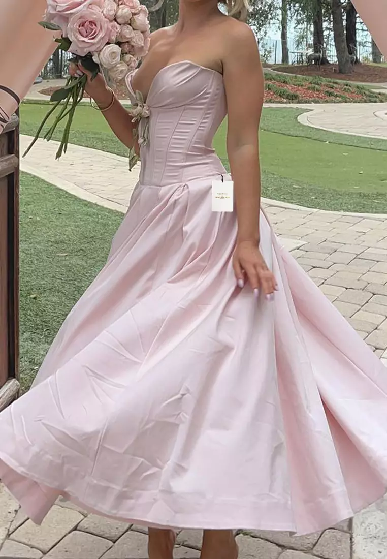 Tube top gown outlet
