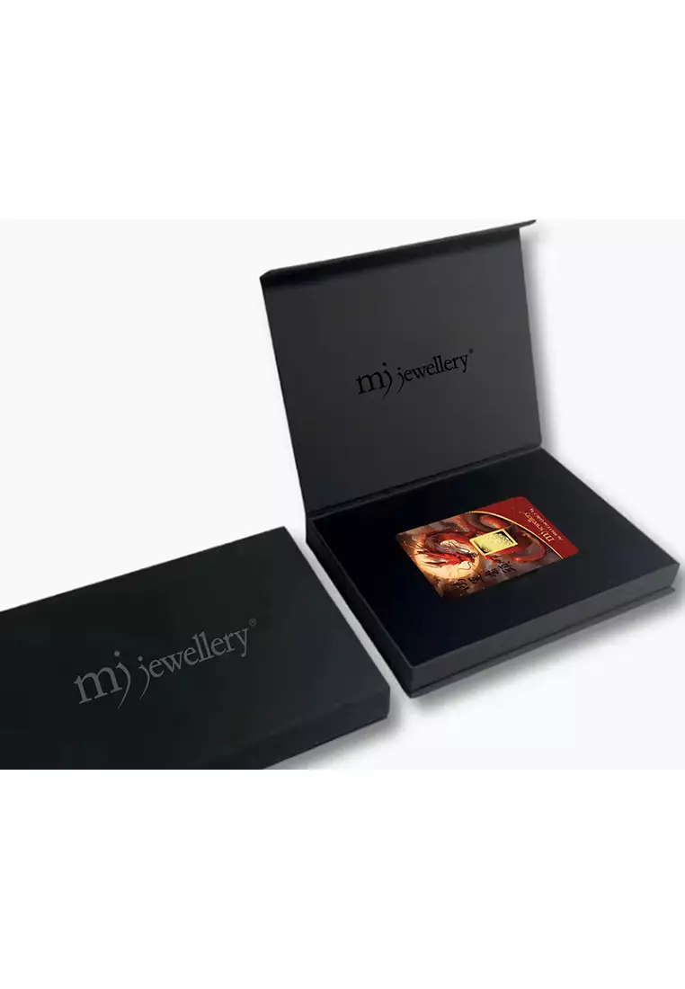 5G Gold Collection 999.9/24K Dragon Series Gold Bar (1g)