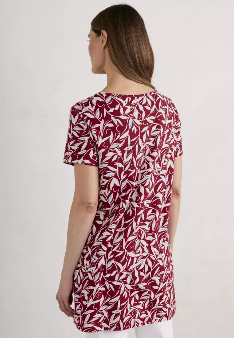 Seasalt Cornwall Red Busy Lizzy Tunic