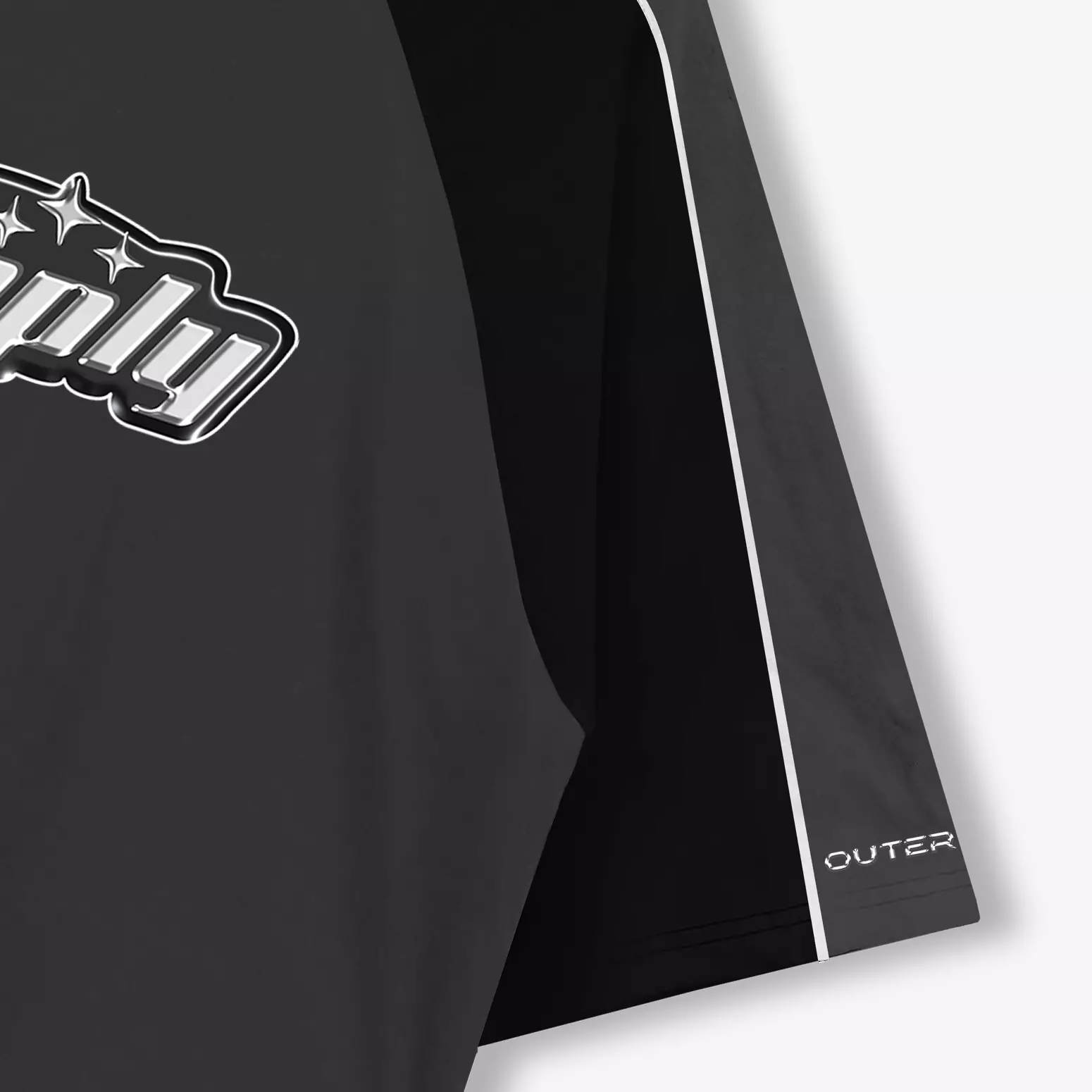 OOTDSUPPLY Oversized Raglan Celestial List | Oversize Pria & Wanita OVZRGLV2003