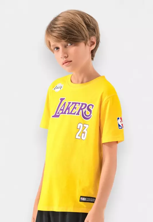 Lebron James #23 Los Angeles Lakers Kids T-Shirt LA LAKERS