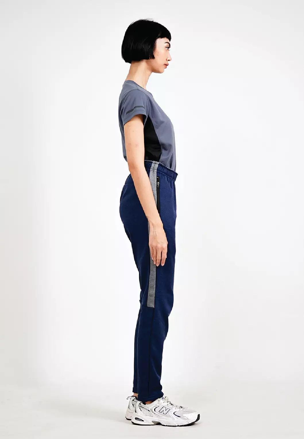 Tiento Setelan Olahraga Wanita Kaos Lari Dry Fit Lengan Pendek Baju Running Celana Panjang Training Gym Fitness Sport Extra Lite