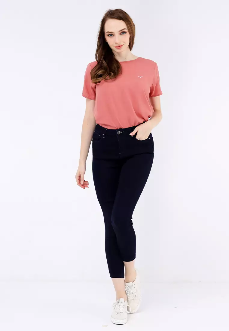 Cropped Skinny High Waist