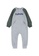 Levi's grey Levi's Color Blocked Bodysuit (Newborn) C5F54KA4A2E26DGS_1