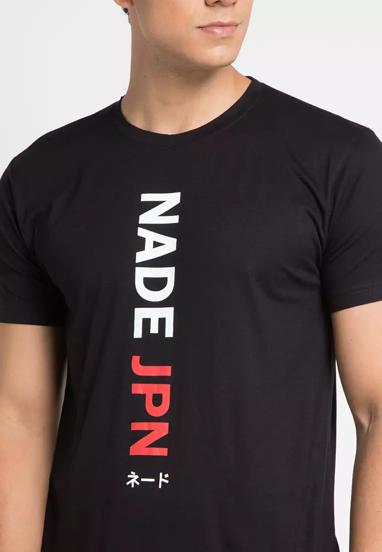 Nade NT228F anti kusut nade jpn vert wh-rd hitam