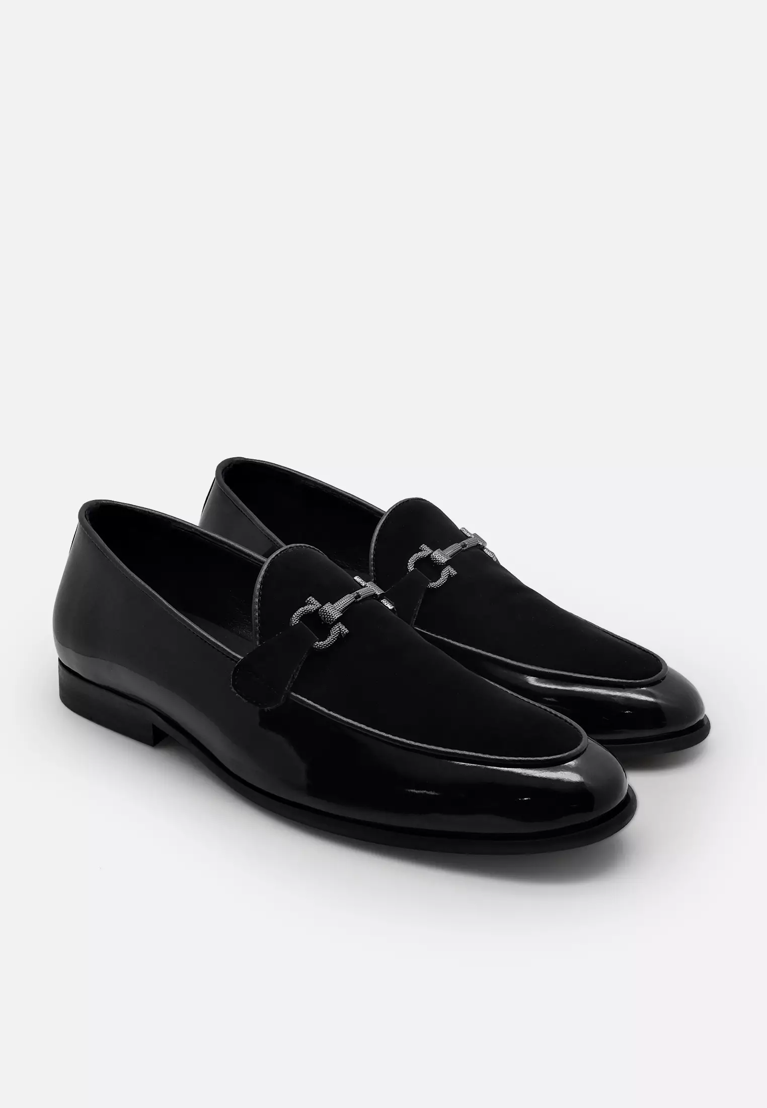 Melvin Men Slip On Loafer Casual with Metal Buckle