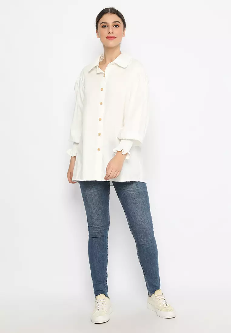 Kirana Blouse Broken White