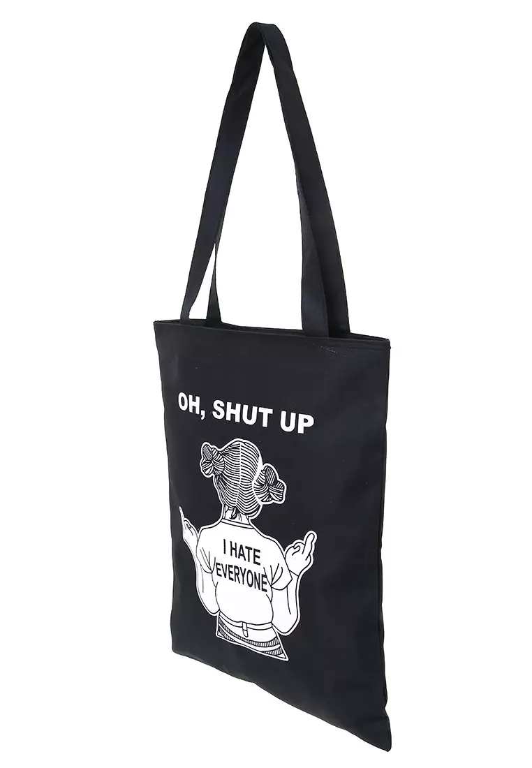 Olvia Tote Bag Woman Quality Premium - Black