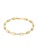 TOMEI TOMEI Italy Bracelet, Yellow Gold 916 (XXTBB501203-2C) (9.80g) 7929BACA1AA314GS_1