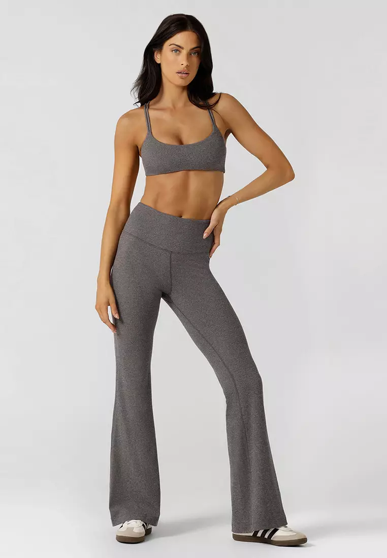 Divine Rib Flared Leggings