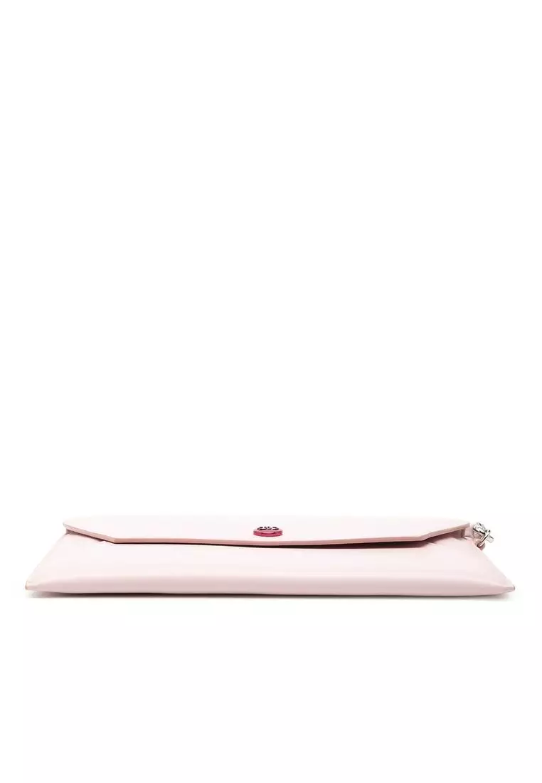 Pre-Loved Dior Calfskin Envelope Clutch