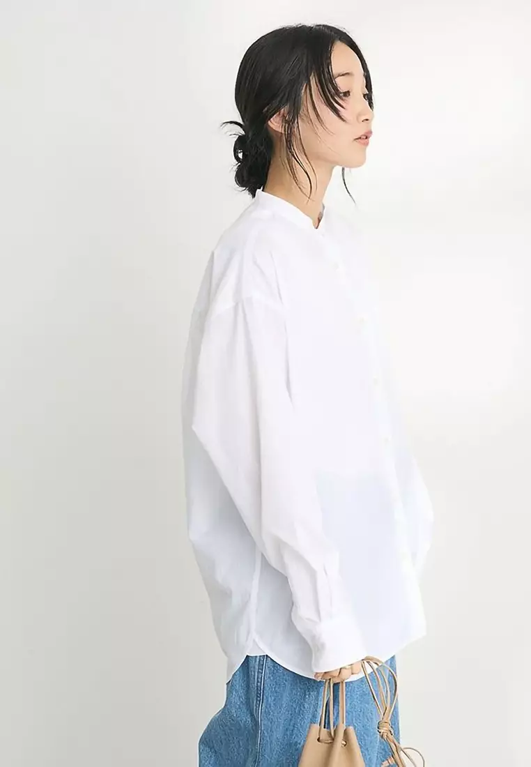 Craft Standard Boutique - Hayato Band Collar Shirt