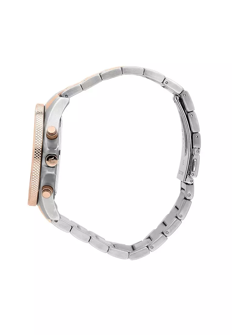 【2 Years Warranty】Maserati Sfida 44mm Brown Dial Men's Chronograph Quartz Watch R8873640014