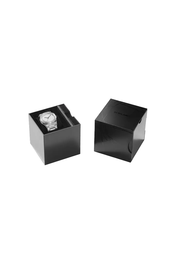 Exp_White Nylon Bracelet Watch, 39 mm