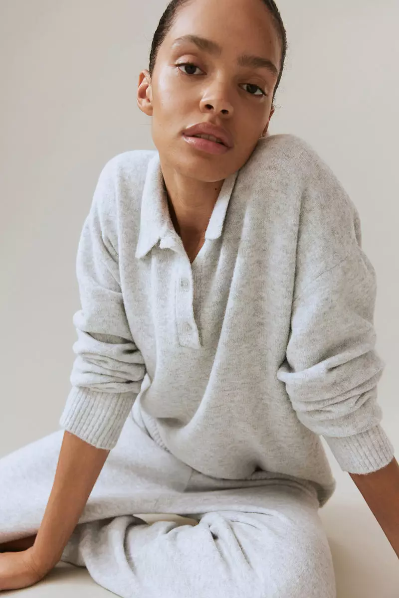 極美品✨　ENFOLD 23SS CAPE-COLLAR PULLOVER PB Movable Collar Sweatshirt - Premium womenswear & accessories