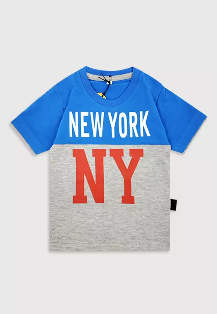 Wakakids Setelan Anak Laki Laki New York 2645 Turkis