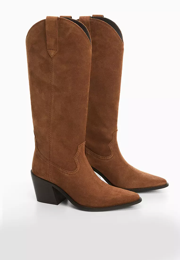 Bottine cowboy mango store