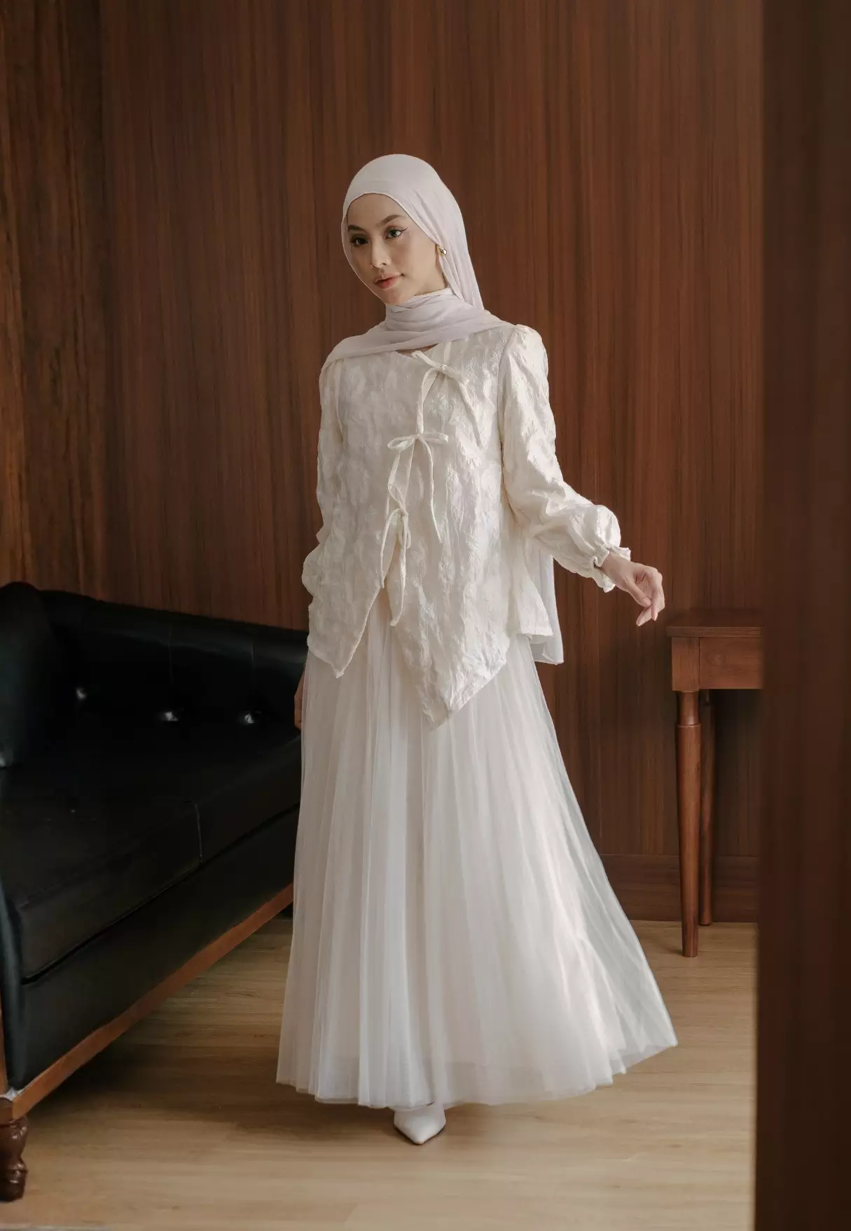 Calyrra Blouse - Ivory