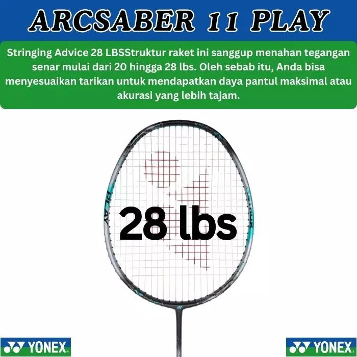 Raket Badminton Yonex Astrox 88 Play GRATIS Senar dan Tas Yonex Original