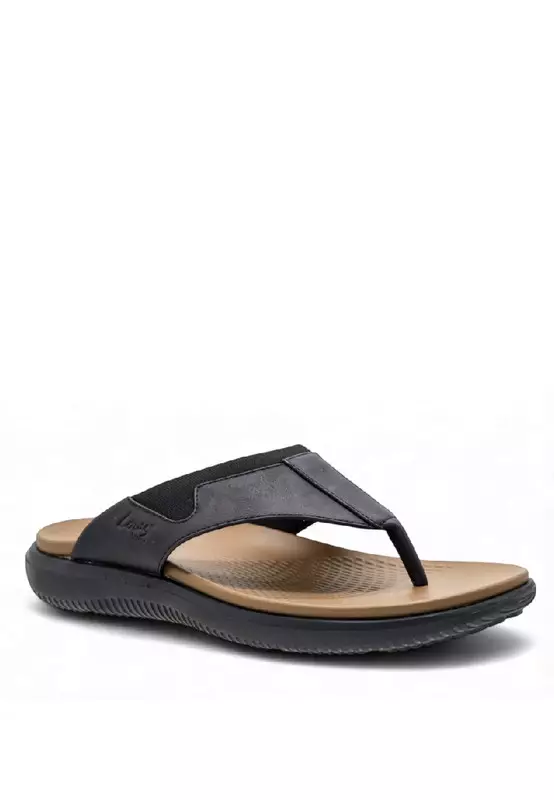 Men Slip On Faux Leather Classic Casual Sandals - 250141254