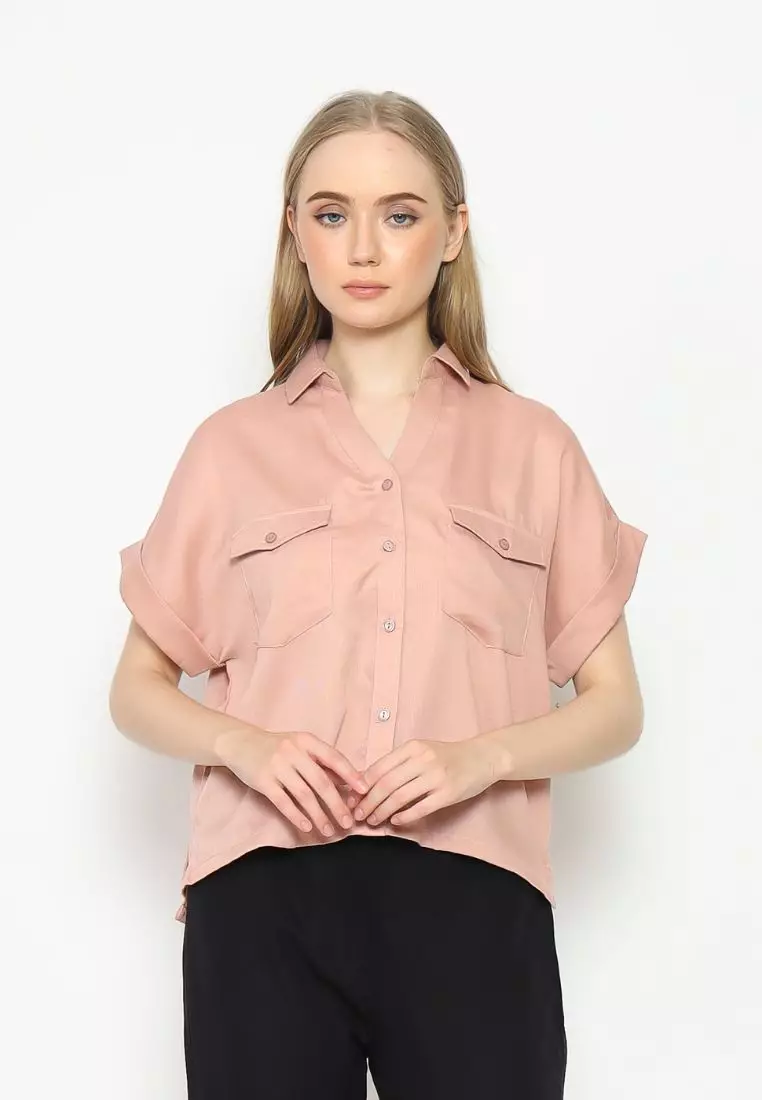 Urban Exchange Chika Pink Shirt