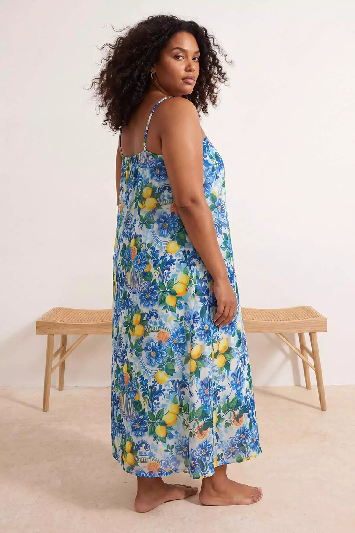 Beachwear Multi-Colored Beachwear Large Size Dress Tbbss26Ah00106