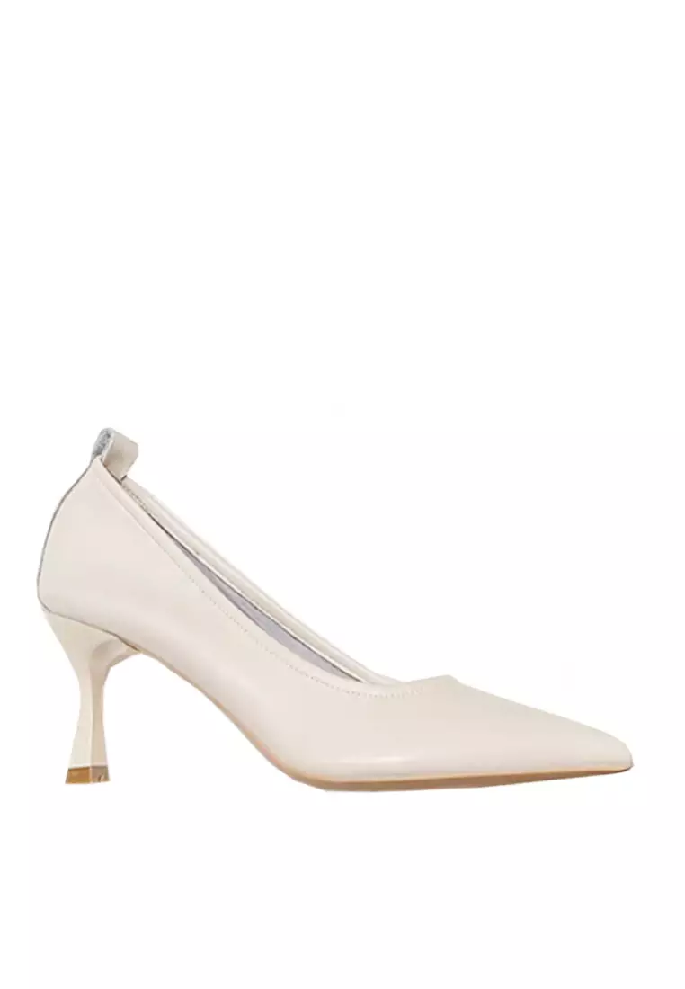Discount on Twenty Eight Shoes  shoes - SKU: VANSA 6cm Fashion Cow Leather Mid Heel Pumps VSW-H6720-2.6