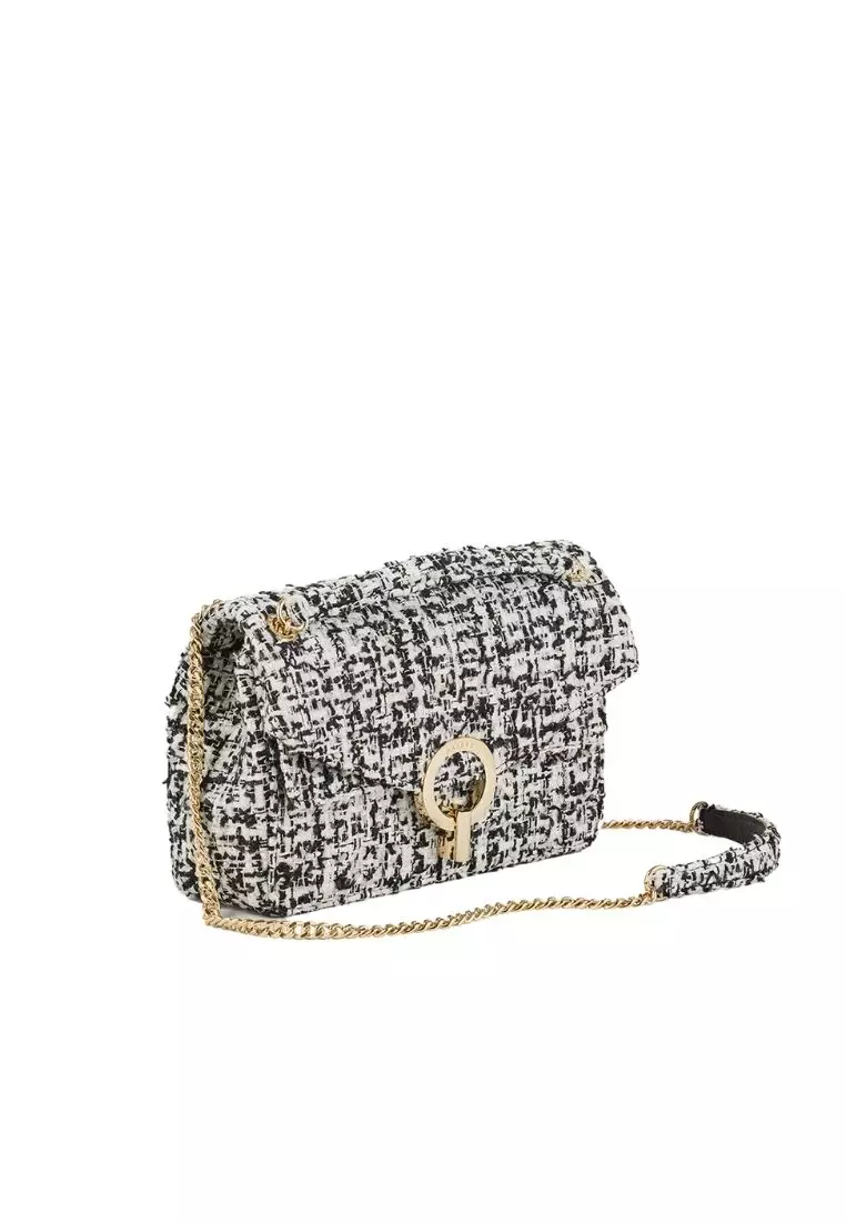 White tweed clearance bag