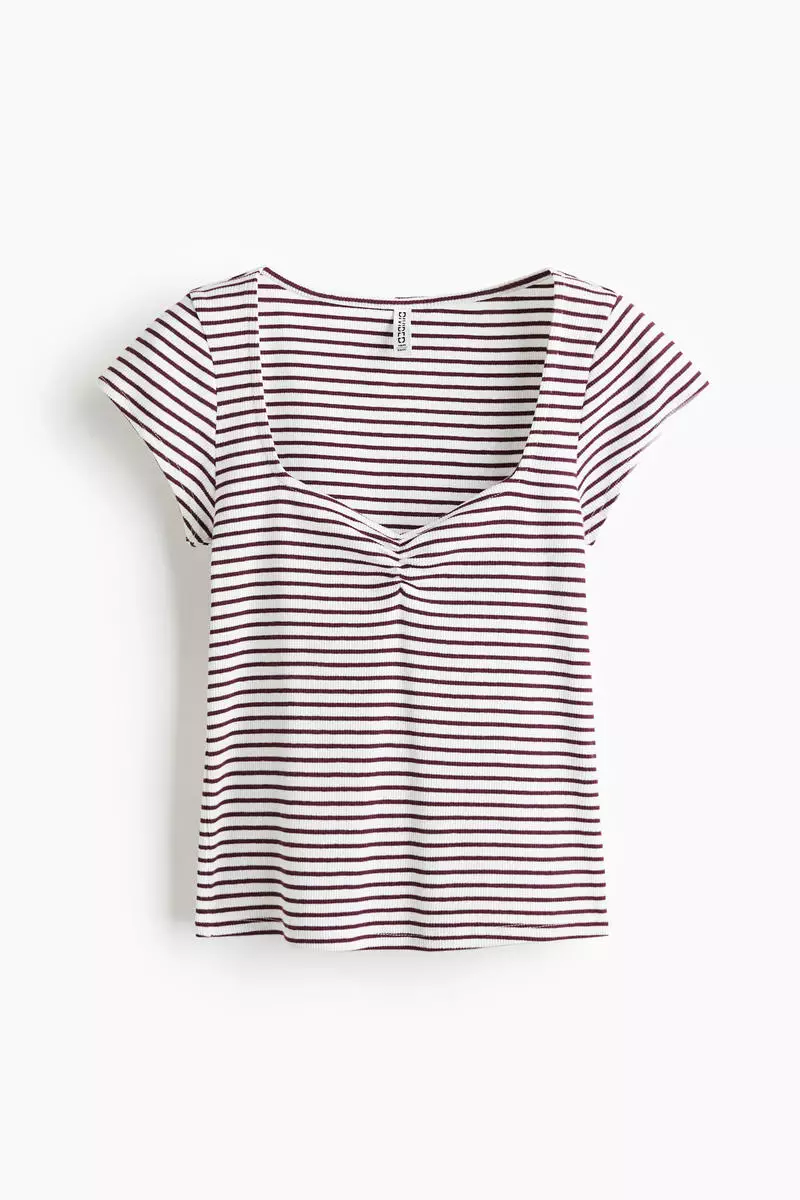Ribbed T-shirt