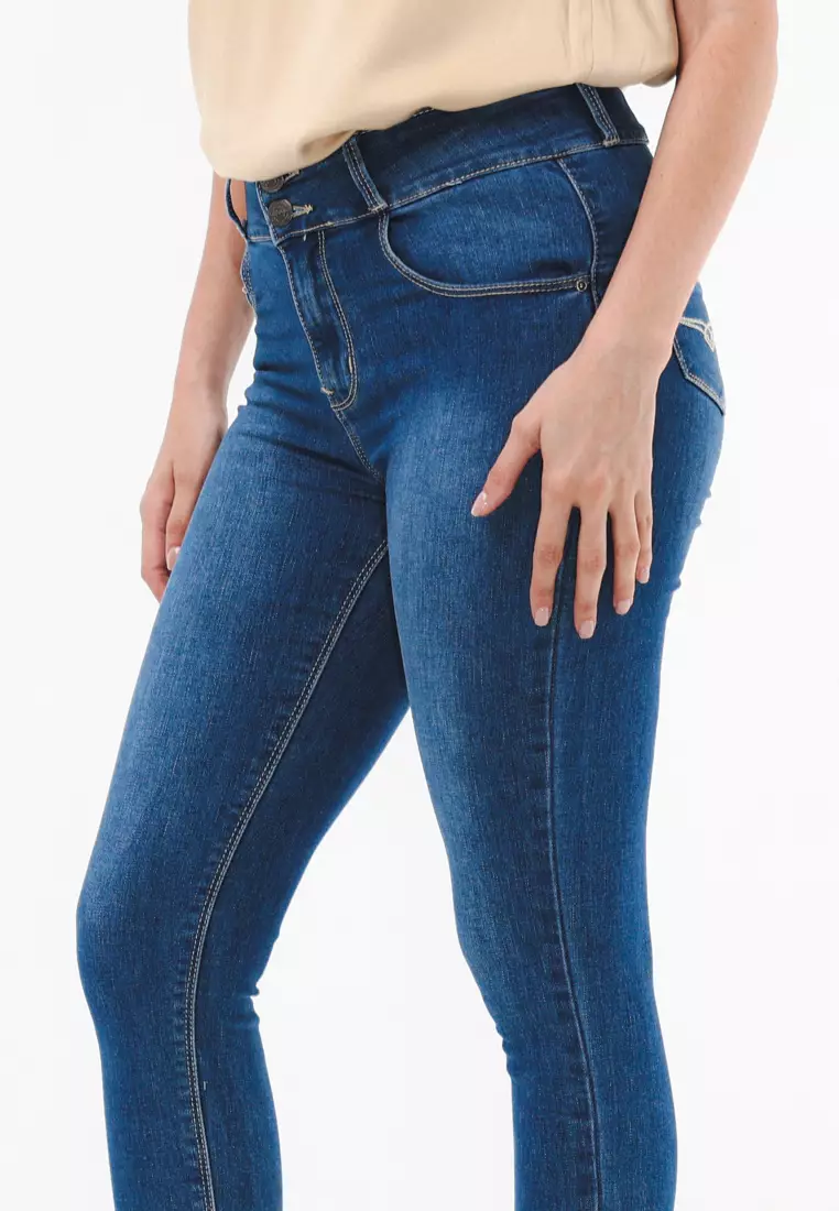 Cropped Skinny High Waist