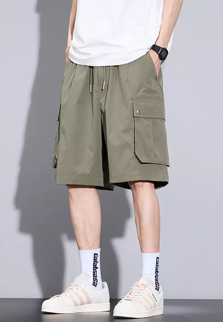 Drawstring Casual Shorts