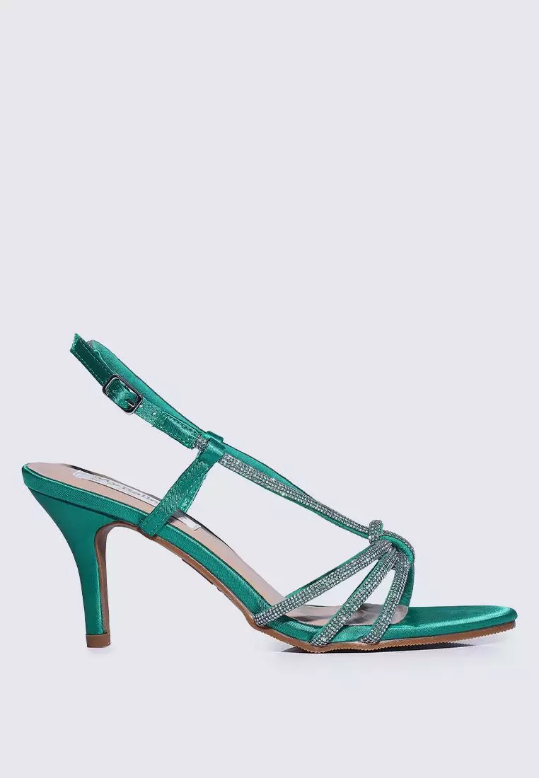 Discount on My Ballerine  shoes - SKU: My Ballerine Alaia Comfy Heels In Green
