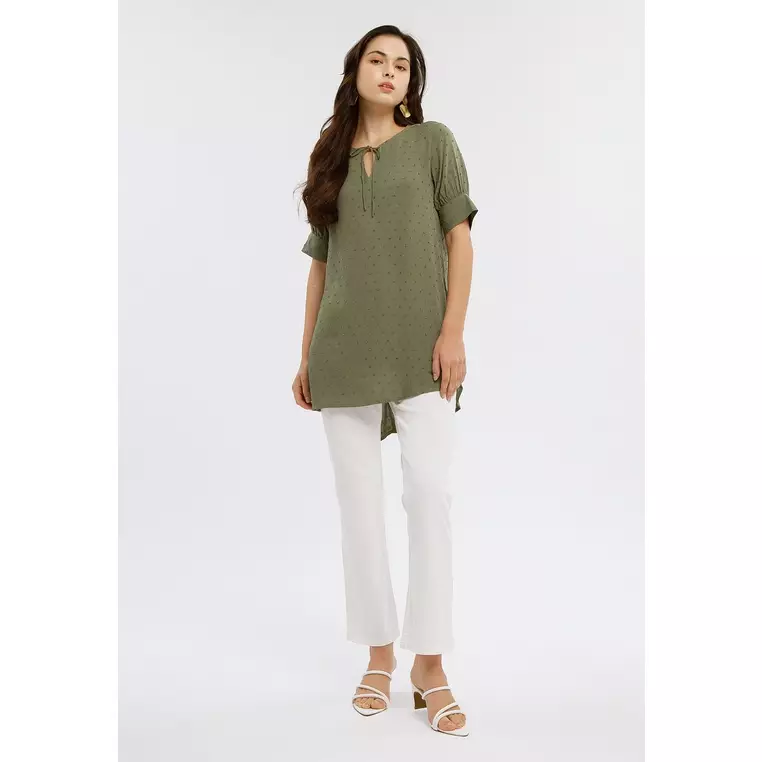Minimal Arumi Tunic Green Olive