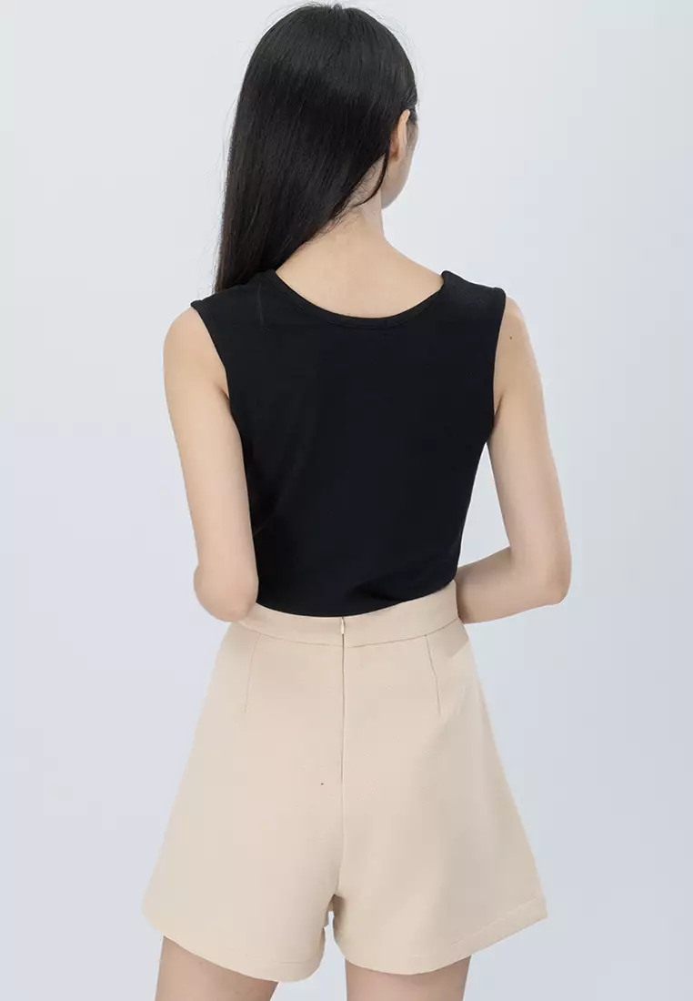 Knitted Sleeveless Top
