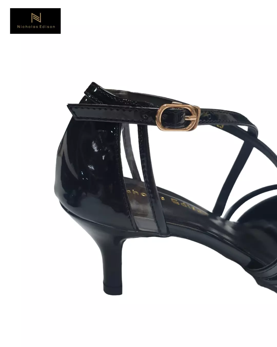 Nicholas Edison Heel Cora Black