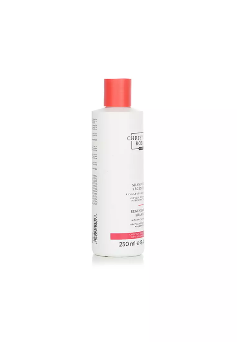 CHRISTOPHE ROBIN - Regenerating Shampoo with Prickly Pear Oil - Dry & Damaged Hair 250ml/8.4oz