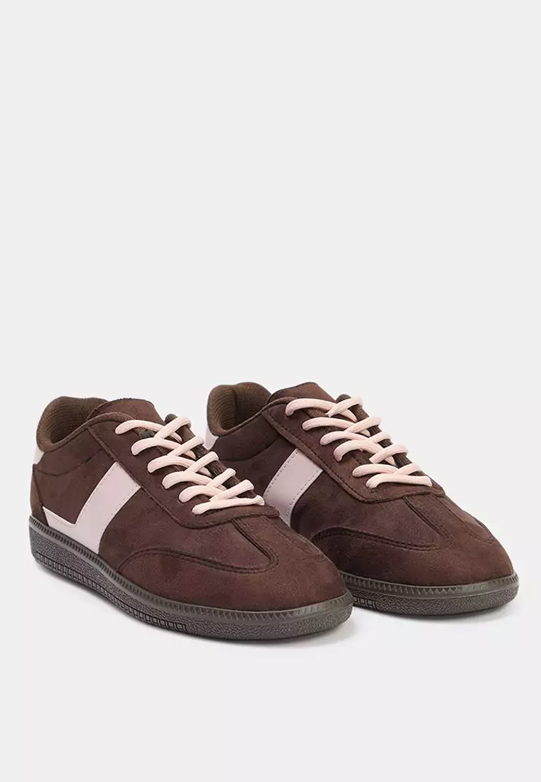 Retro Lace-Up Sneakers