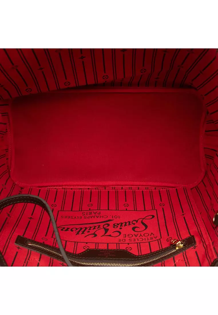 Pre-Loved Louis Vuitton Damier Ebene Neverfull Mm