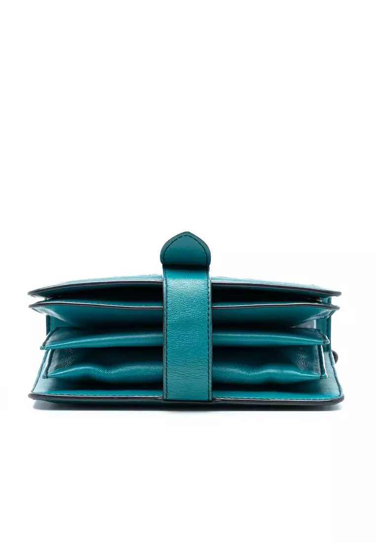 Pre-Loved Bottega Veneta Mini Nappa Intrecciato Runway Shoulder Bag