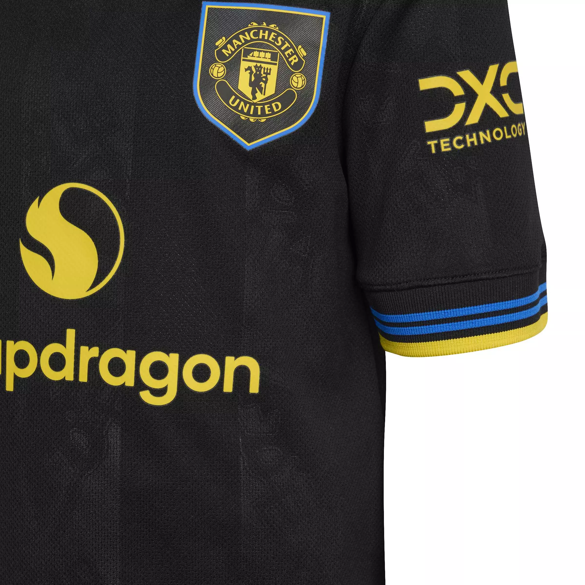 ADIDAS Manchester United 25/26 Third Mini Kit Kids KD4229 - Jersey Anak (Hitam)