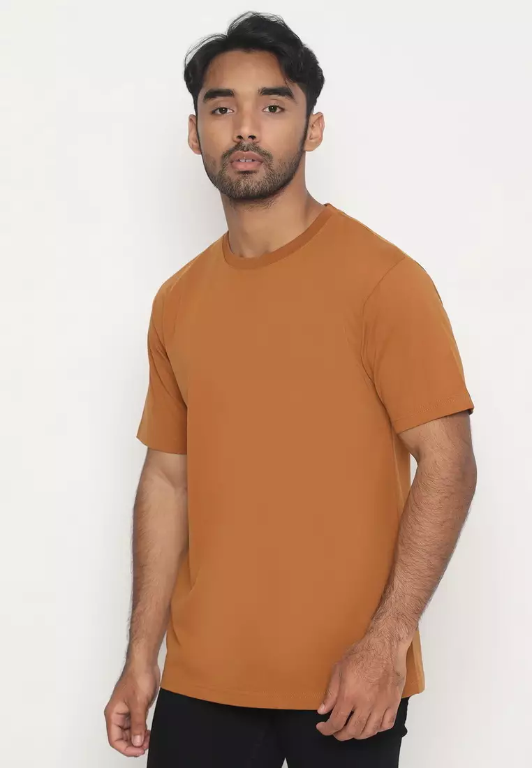 NX T-Shirt Cotton Combed Tebal Pria 207370281