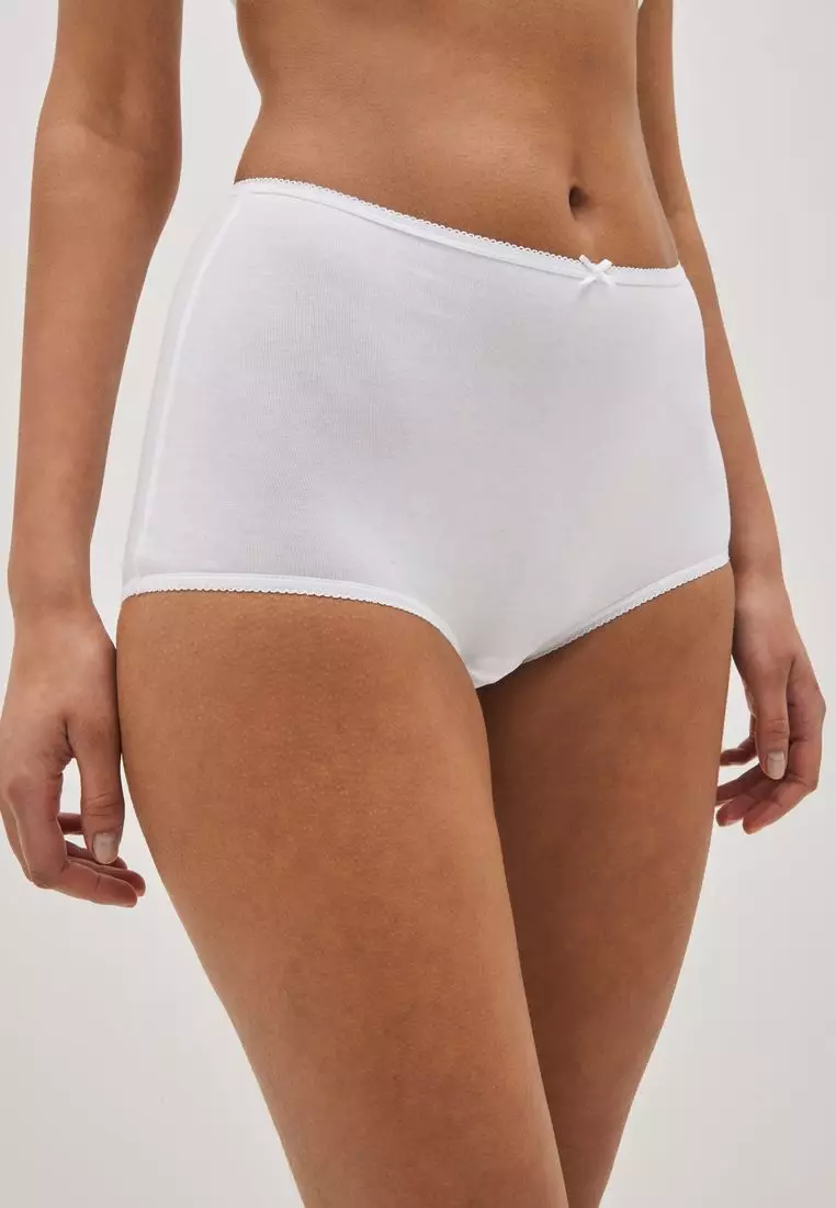 Cotton Rich Knickers Full Brief 4 Pack