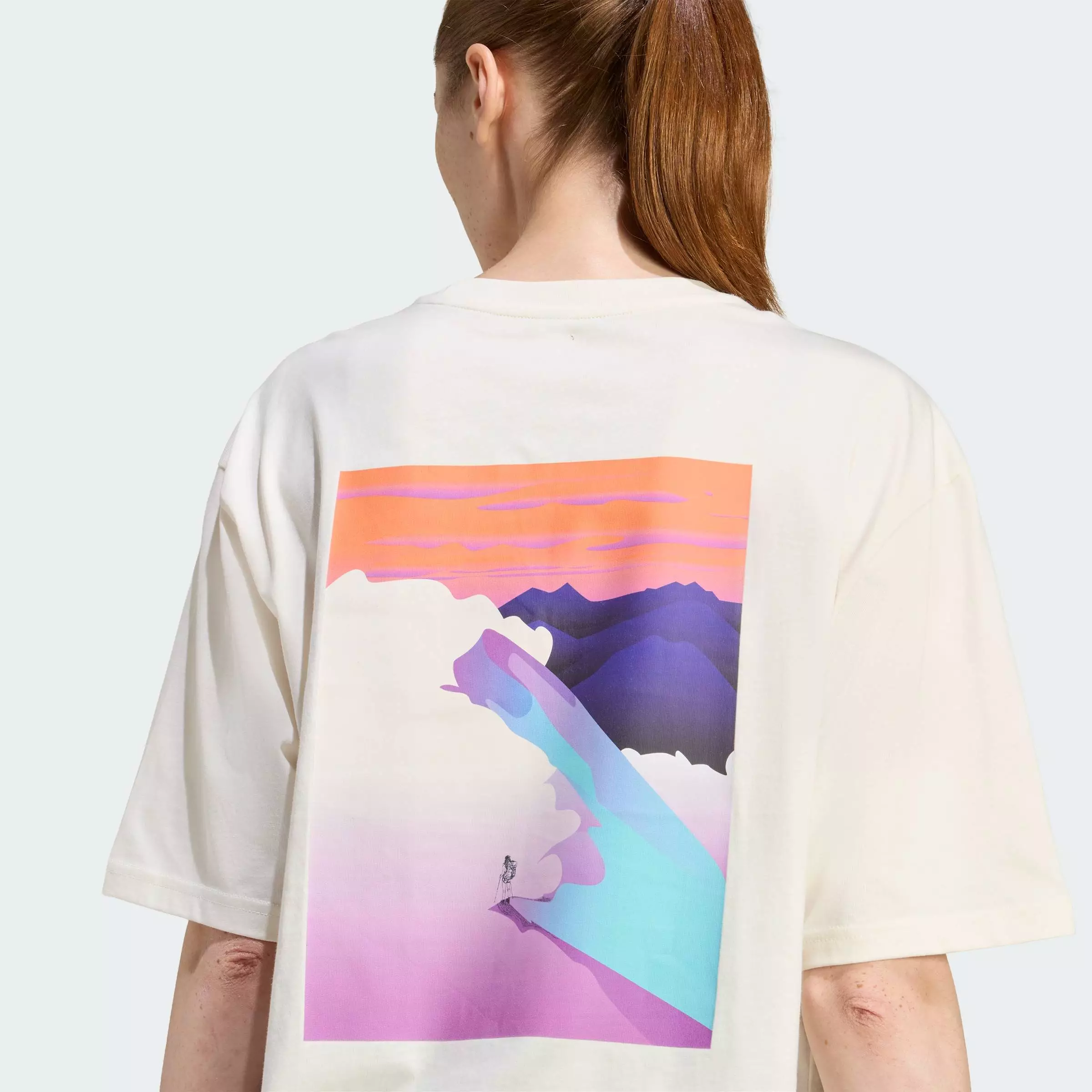 user_c9c86e72 Buy ADIDAS Lifestyle OUTDOOR ADVENTURE GRAPHIC T-SHIRT Women White