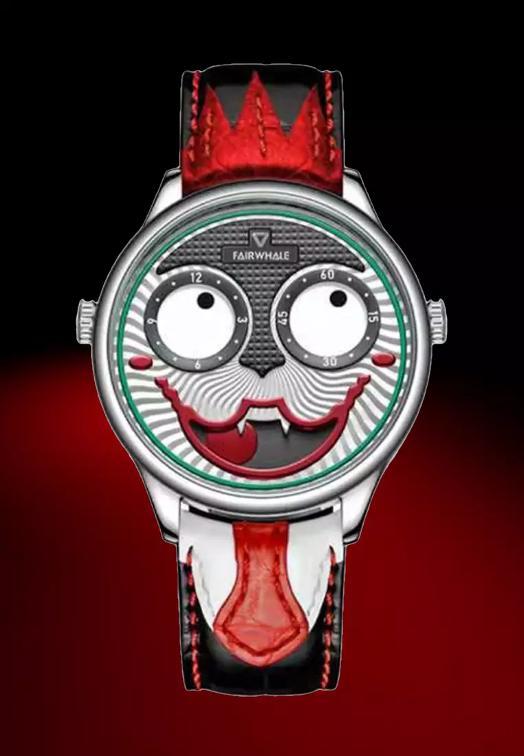 Unisex Very Unique Alloy Quartz Watch, 40mm, Leather Strap