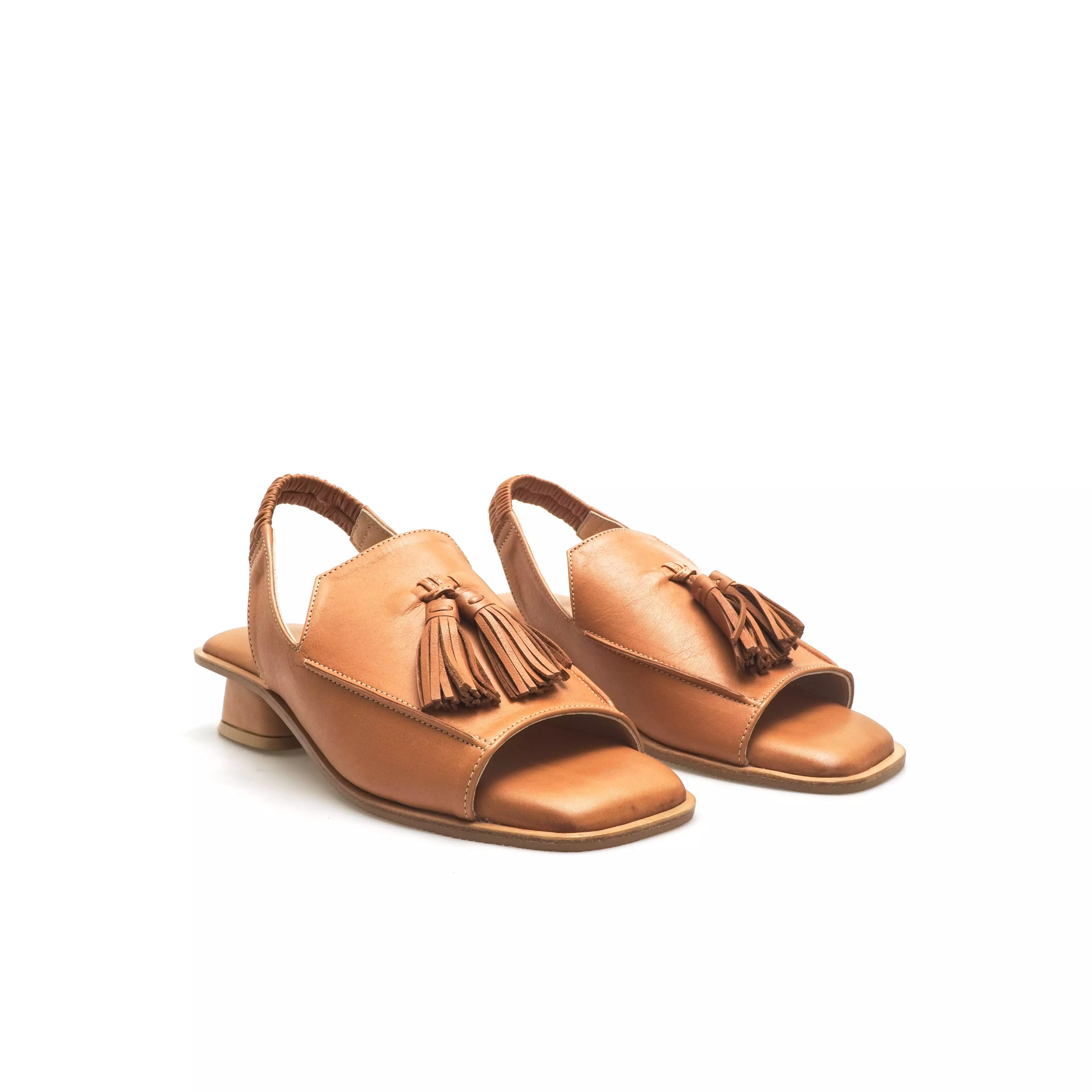 Jual Shaddy MIA Sepatu Sandal Kulit Wanita Cuoio Original 2024