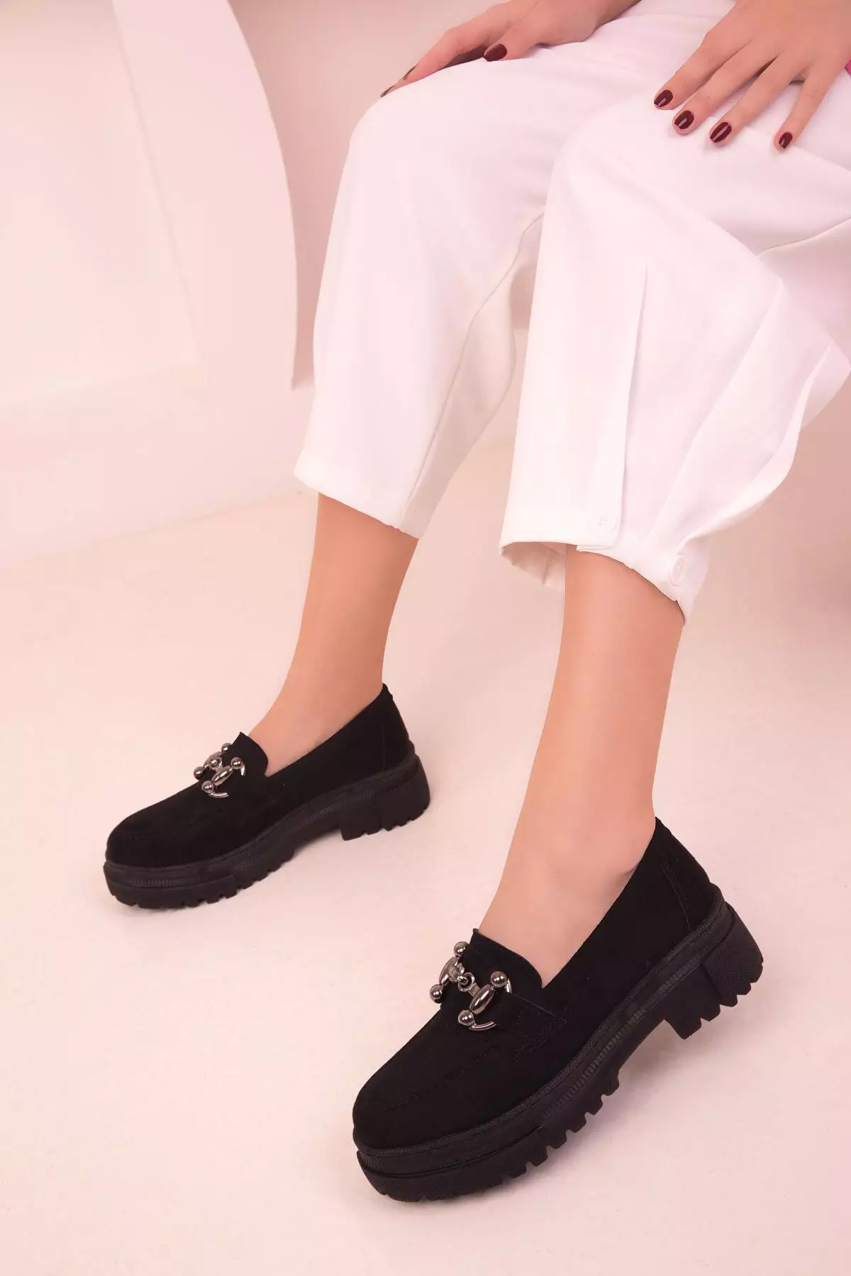 Round Toe Loafers