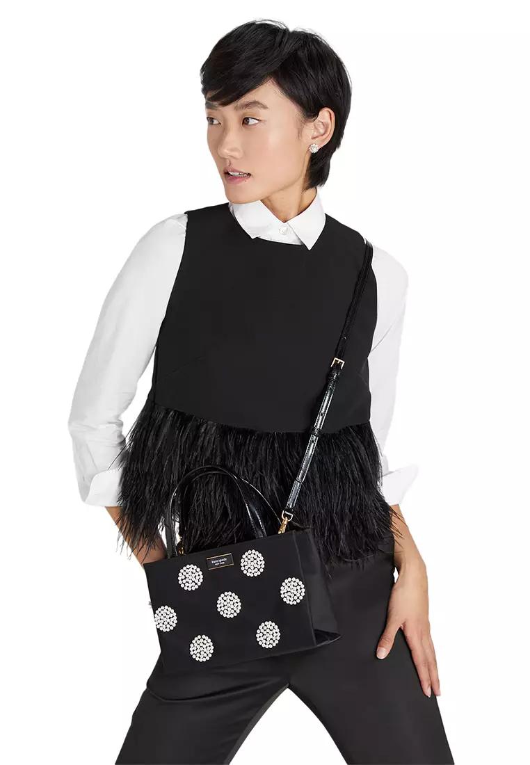 Buy Kate Spade New York Sam Icon Pearl Embellished Nylon Small