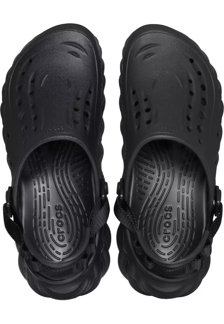 CROCS - 男女皆宜 ECHO CLOG - 黑色