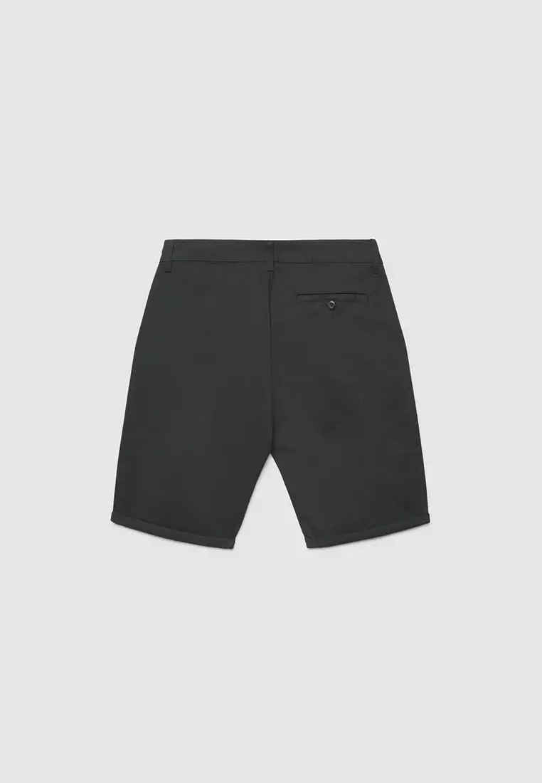 Men's Chino Shorts With Cuffs