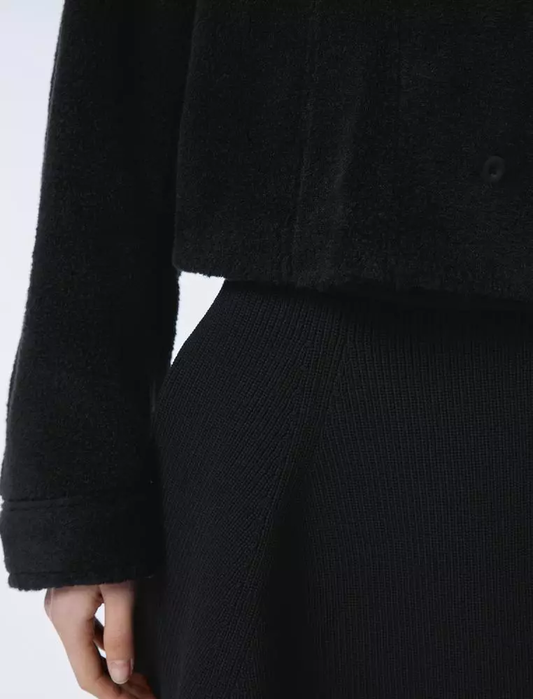 仿皮草寬鬆外套